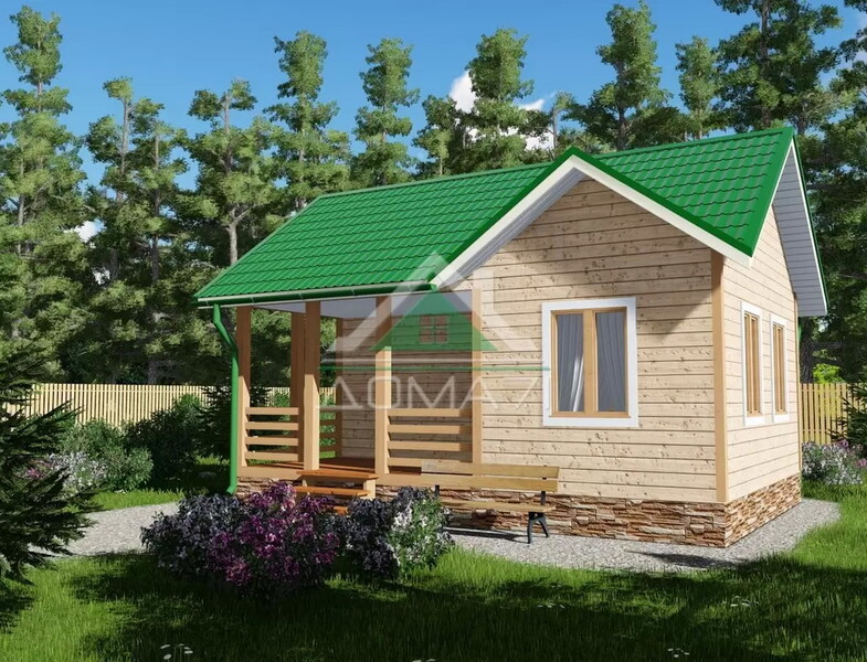 Баня каркасная 7х5 проект 5