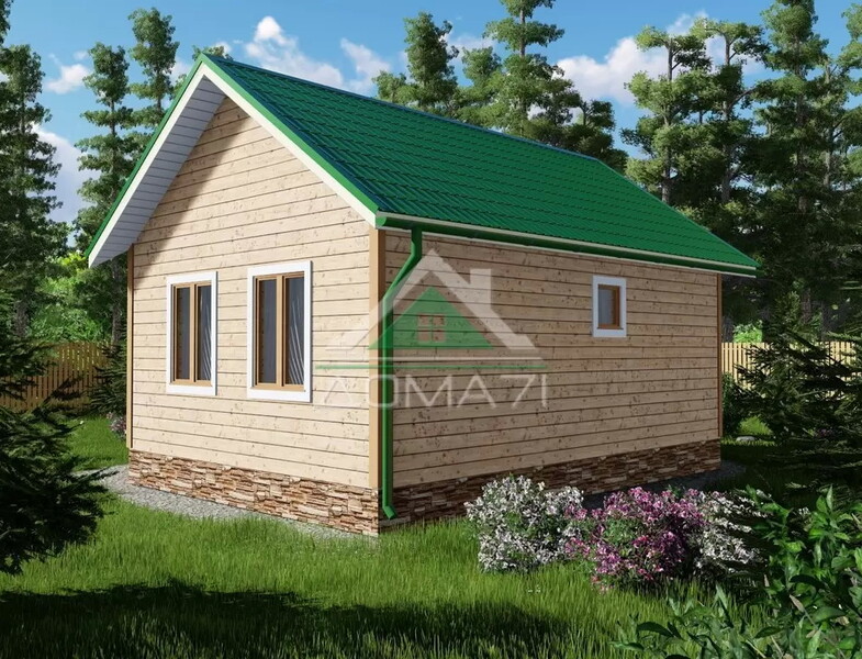 Баня каркасная 7х5 проект 5