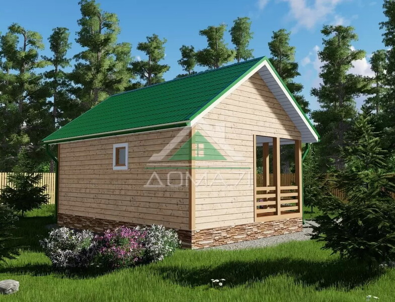 Баня каркасная 7х5 проект 5