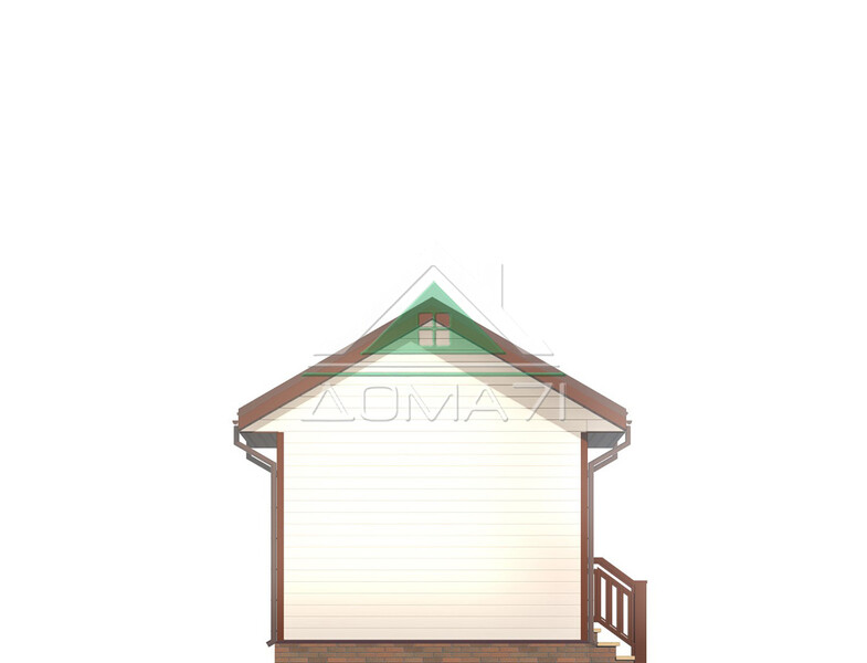 Баня каркасная 6х4 проект 12