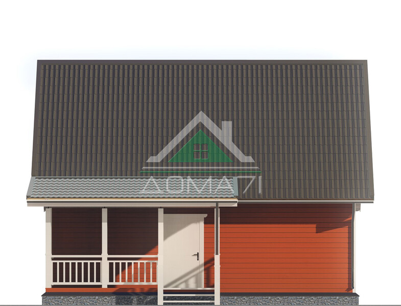 Каркасный дом 6×9 проект 47