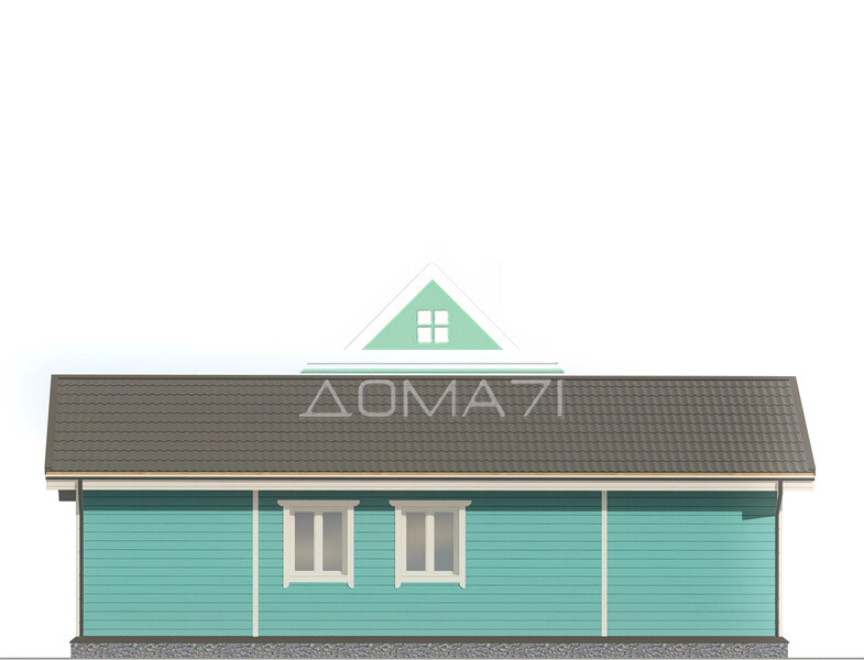 Каркасный дом 12×9 проект 51