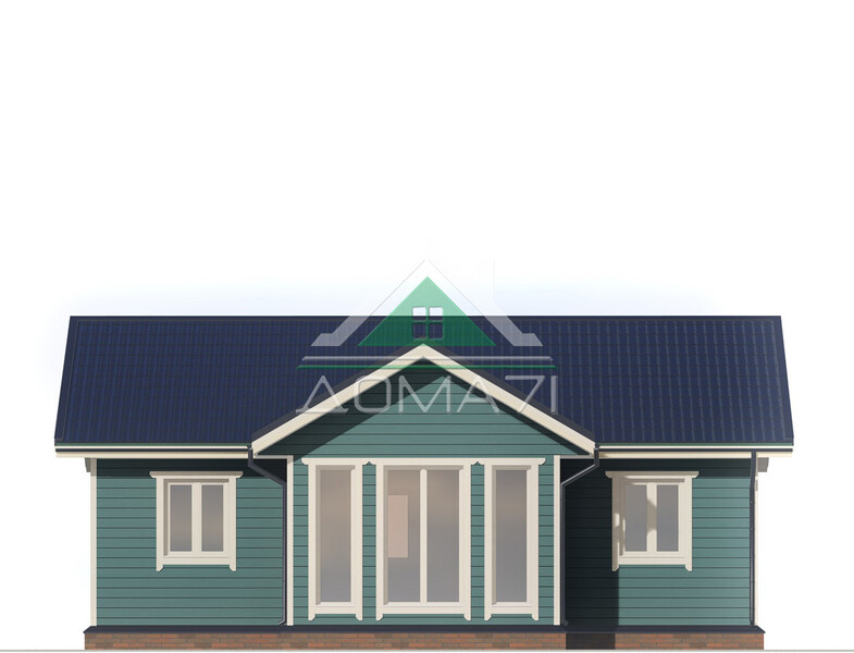 Каркасный дом 10×7.5 проект 53