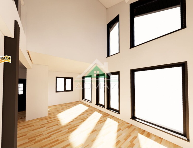 Каркасный дом 8×9 в 2 этажа проект №67