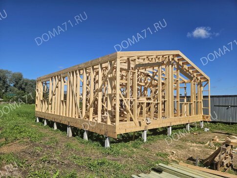 Возведение каркаса