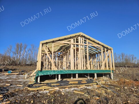 Возведение каркаса