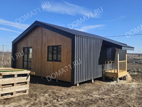 Выход на будущую террасу