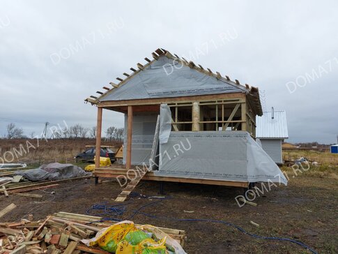 Монтаж ветрозащиты