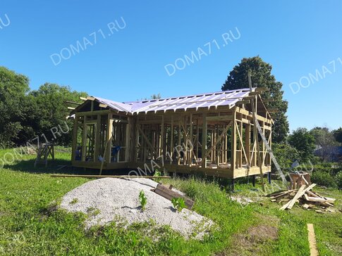 Монтаж мембраны на кровлю