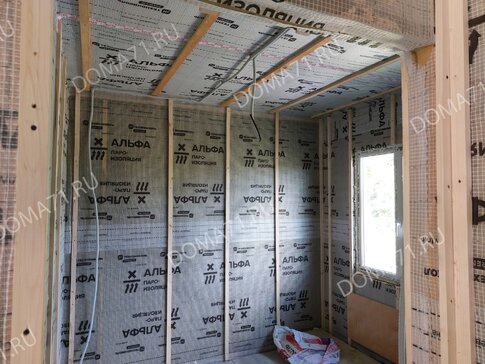 Монтаж пароизоляции