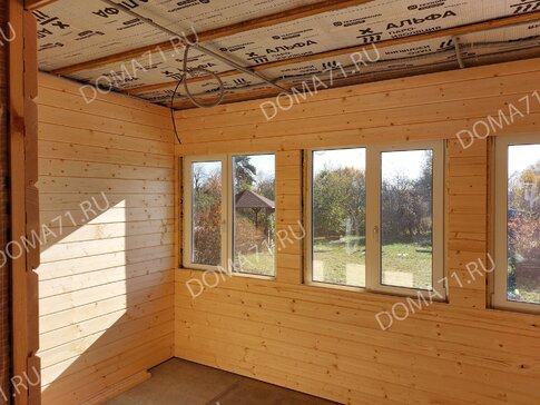 Отделка внутри дома