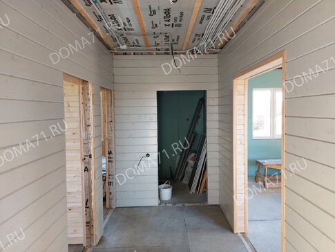 Отделка внутри дома