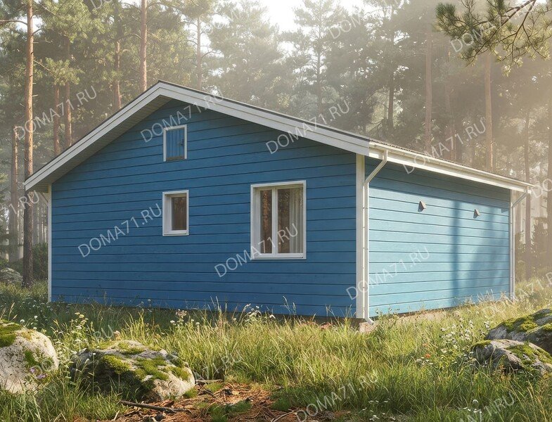Каркасный дом 95 кв.м проект