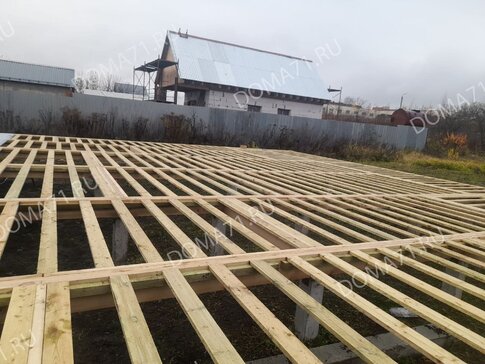 Монтаж чернового пола