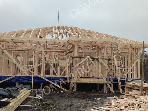 Силовой каркас дома