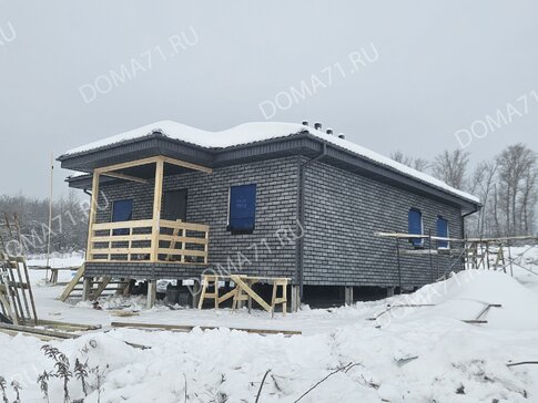 Завершили монтаж плитки на фасад